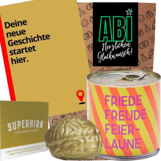 Geschenktüte ABI GESCHAFFT - HERZLICHEN GLÜCKWUNSCH # 5