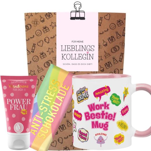 Geschenktüte für Kollegin – Geschenkset „Lieblingskollegin“ (Set 8)