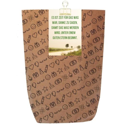 Geschenktüte Abschied – Abschied Kollegen – zum Befüllen