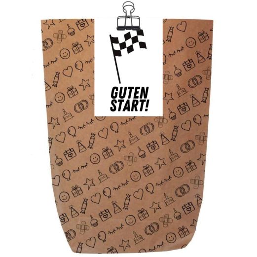 Geschenktüte GUTEN START! - zum Befüllen