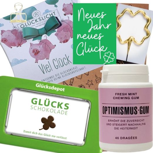 Geschenktüte VIEL GLÜCK IM NEUEN JAHR! # 4
