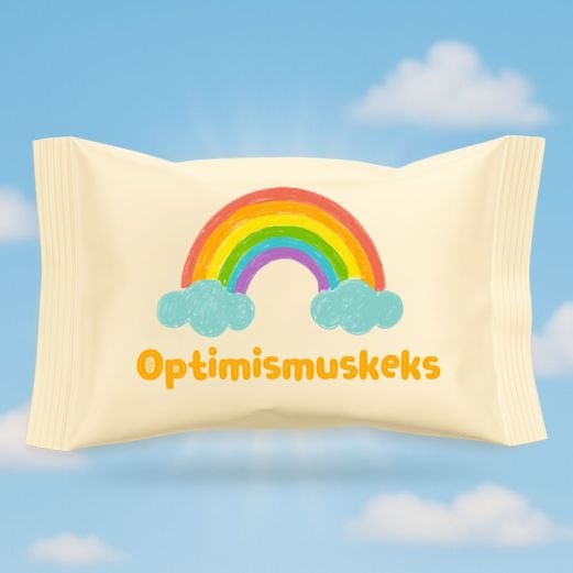 Glückskeks „Optimismuskeks“ - Kleines Motivationsgeschenk
