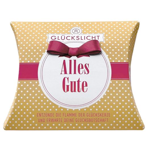 Glückslicht ALLES GUTE - gepunktet