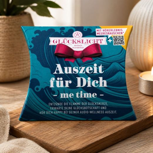 Glückslicht „Auszeit für dich“ Me-Time (mit Höhrerlebnis)