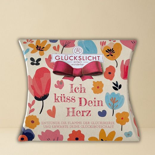 Glückslicht ICH KÜSS DEIN HERZ