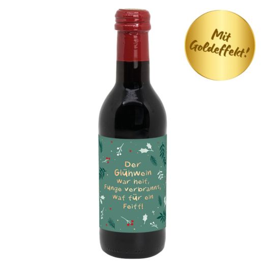 Glühwein rot 0,25L Zunge verbrannt