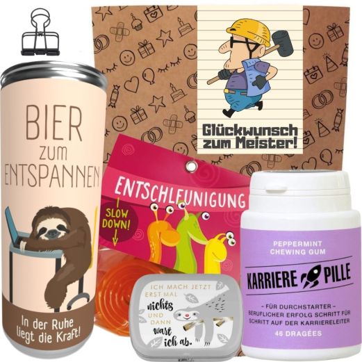 Geschenktüte GLÜCKWUNSCH ZUM MEISTER! # 4