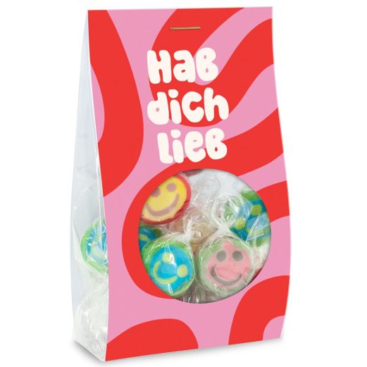 Gute-Laune-Bonbons „Hab dich lieb“