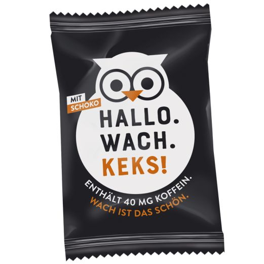 Schokokeks mit Koffein HALLO WACH KEKS