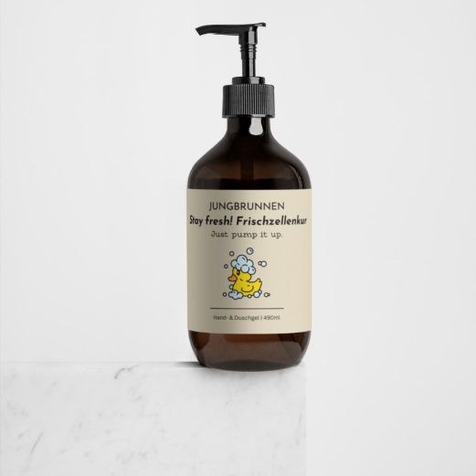 Jungbrunnen Hand- Duschgel – Stay fresh! Geschenkidee für Frische