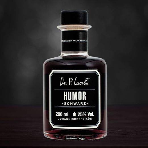 Johannisbeerlikör Humor schwarz