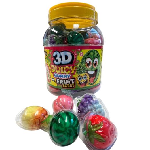 Johny Bee 3D Jucy Gummy Fruit  Burst