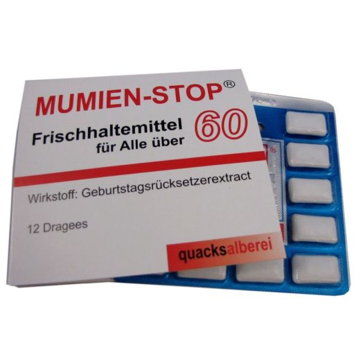 Kaugummis MUMIEN-STOP Ü 60