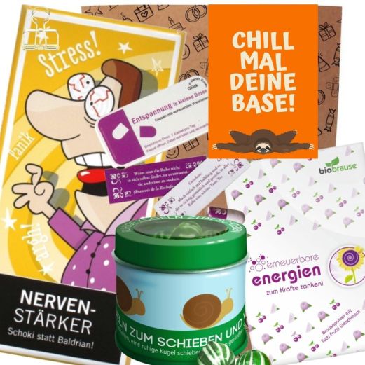 Geschenkset CHILL MAL DEINE BASE! # 1