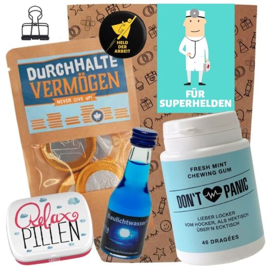 Geschenktüte FÜR SUPERHELDEN ARZT # 2