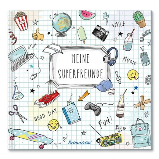 Freundebuch MEINE SUPERFREUNDE - Version PLAY
