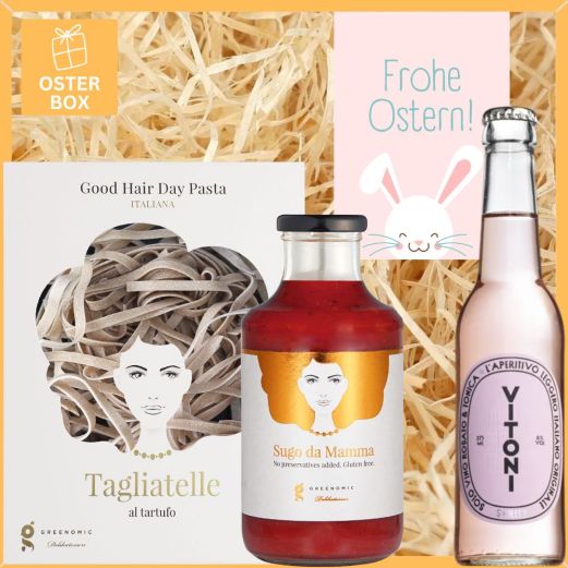 Geschenkbox „Frohe Ostern“ – kulinarisches Ostergeschenk (Set 2)