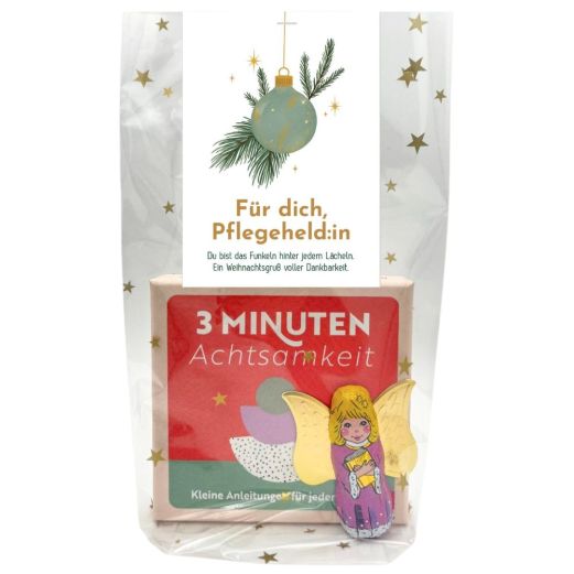 Medium Magic „Pflegeheld:in“ – Kleines Weihnachtsgeschenk für Pflegekräfte (Set 1)