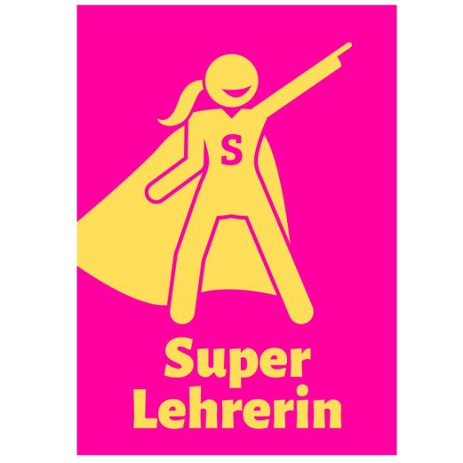 Minicard SUPER LEHRERIN