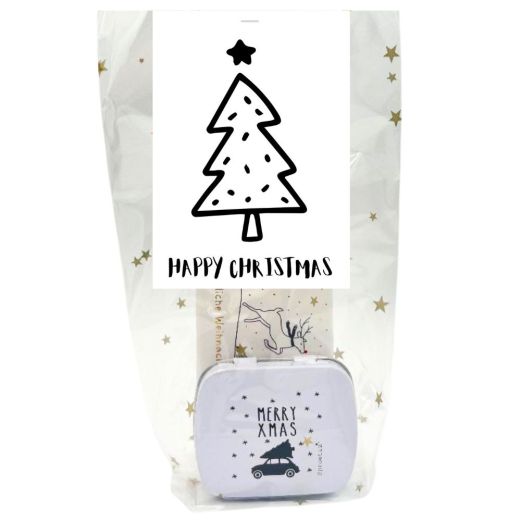 Mini Magic „Happy Christmas“ - Süße Kleinigkeit für Weihnachten (Set 4)