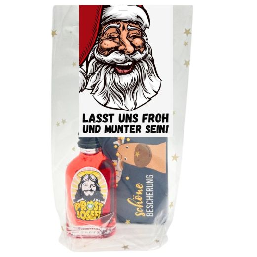 Mini Magic „Lasst uns froh und munter sein!“ - Witzige Kleinigkeit (Set 1)