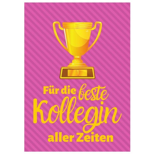 Minicard BESTE KOLLEGIN ALLER ZEITEN