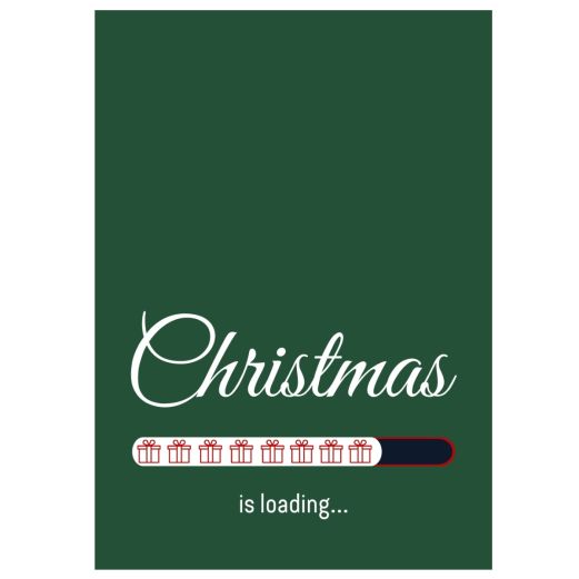 Minicard CHRISTMAS IS LOADING...