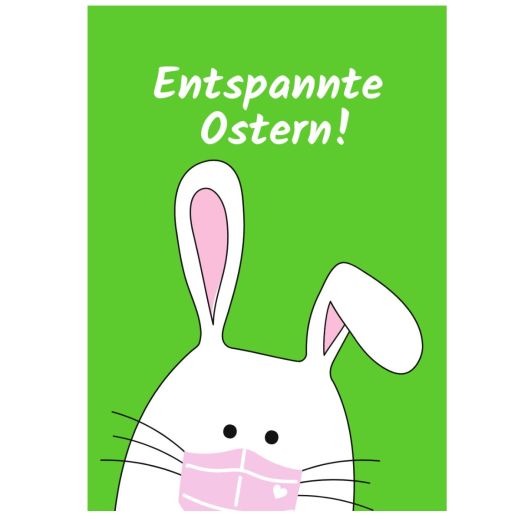 Minicard ENTSPANNTE OSTERN!