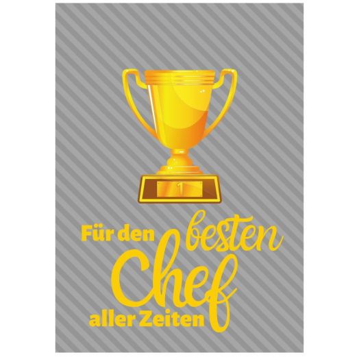 Minicard FÜR DEN BESTEN CHEF