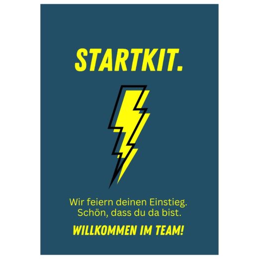 Minicard fürs Onboarding Startkit.
