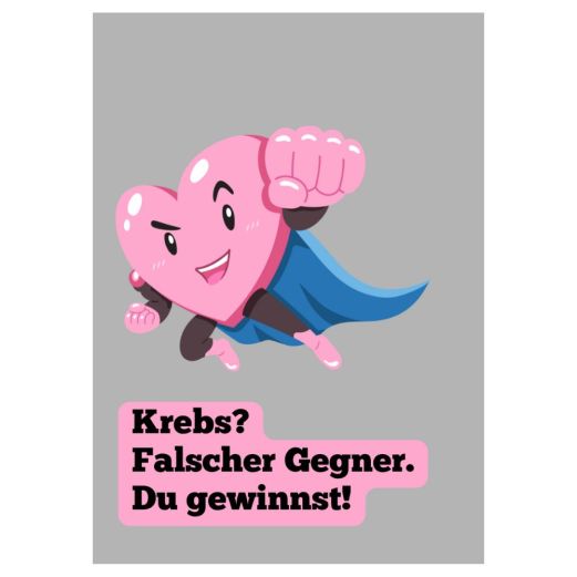 Minicard Krebs? Falscher Gegner. Du gewinnst!