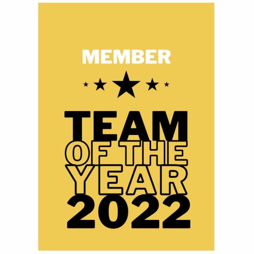 Minicard MEMBER * TEAM OF THE YEAR 2022