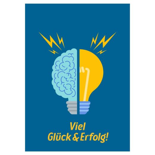 Minicard VIEL GLÜCK & ERFOLG