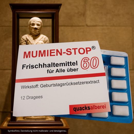Kaugummis MUMIEN-STOP Ü 60