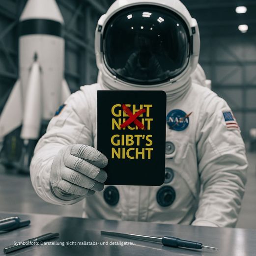 Kleines Notizheft GEHT NICHT GIBT`S NICHT!