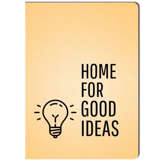 Kleines Notizheft HOME FOR GOOD IDEAS