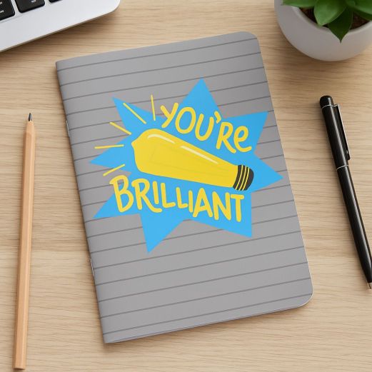 Notizheft YOU`RE BRILLIANT