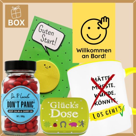 Onboarding Box WILLKOMMEN AN BORD! # 2