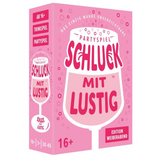 Partyspiel SCHLUCK MIT LUSTIG - Weiberabend