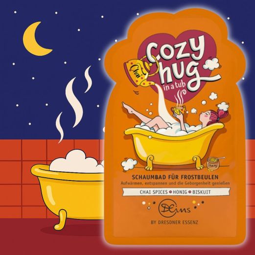 Schaumbad COZY HUG - für Frostbeulen