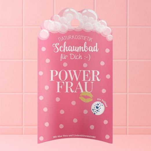 Schaumbad POWERFRAU