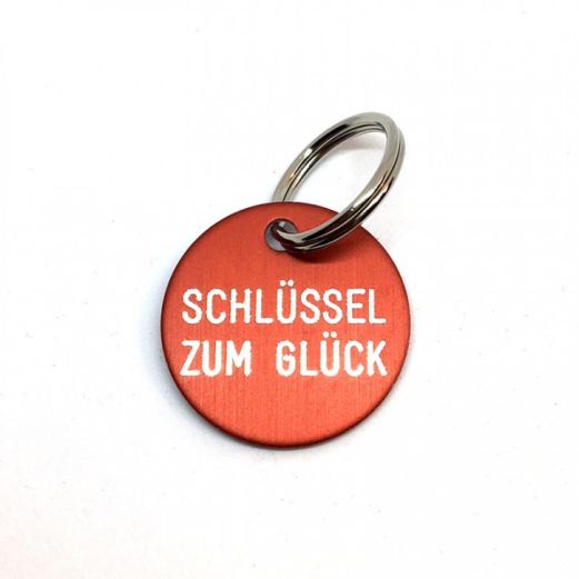 Schlüsselanhänger SCHLÜSSEL ZUM GLÜCK