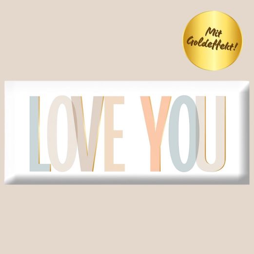 Schokolade 30g LOVE YOU