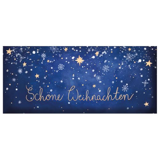 Schokolade 30g Schöne Weihnachten (Sternenhimmel)