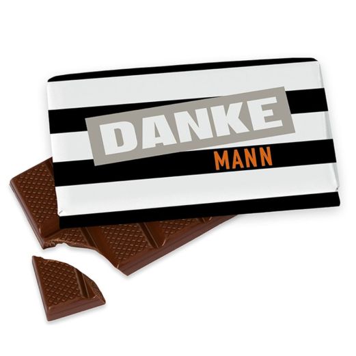 Schokolade 40g DANKE MANN