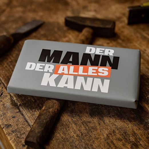 Schokolade 40g DER MANN DER ALLES KANN