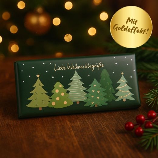 Schokolade 30g Liebe Weihnachtsgrüße