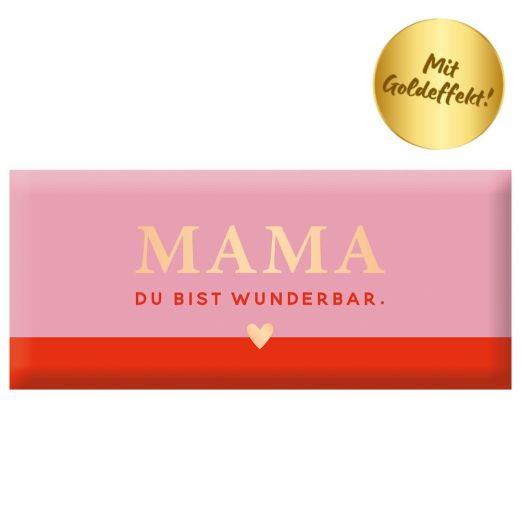 Schokolade 30g „Mama du bist wunderbar“