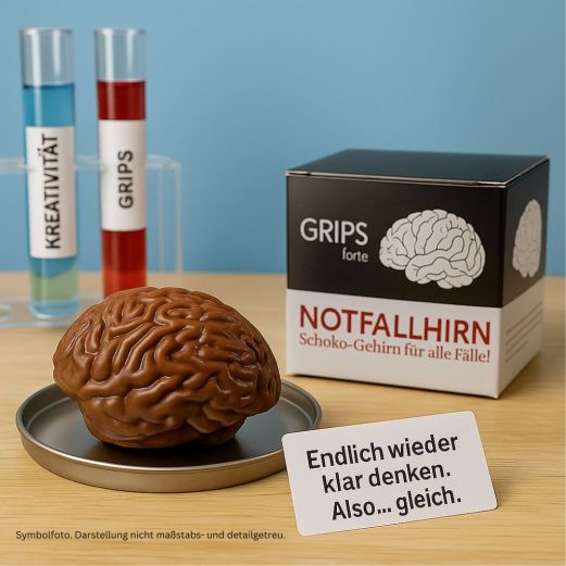 Schokolade Notfallhirn