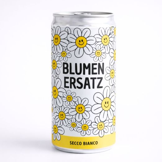 Secco Bianco Blumenersatz - Witziges Geschenk statt Blumen